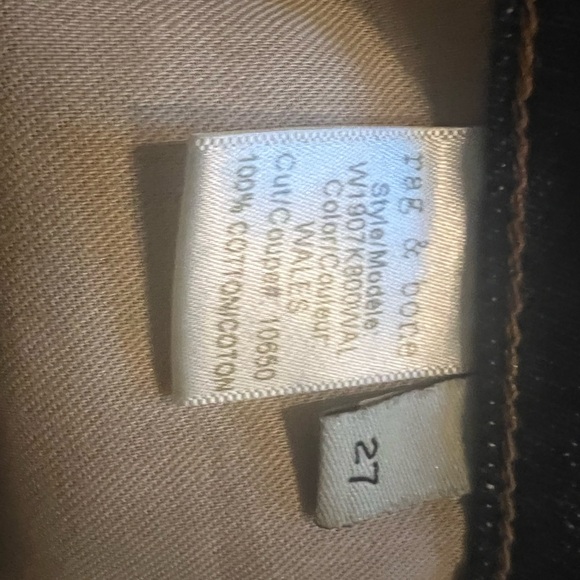 Rag and bone Jean shorts size 27 - Picture 5 of 6